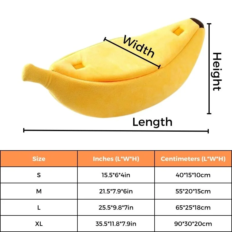 banana bed size guide