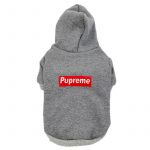 dachshund space shop pupreme grey hoodie