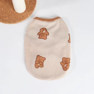 dachshund space bear pattern dog vest