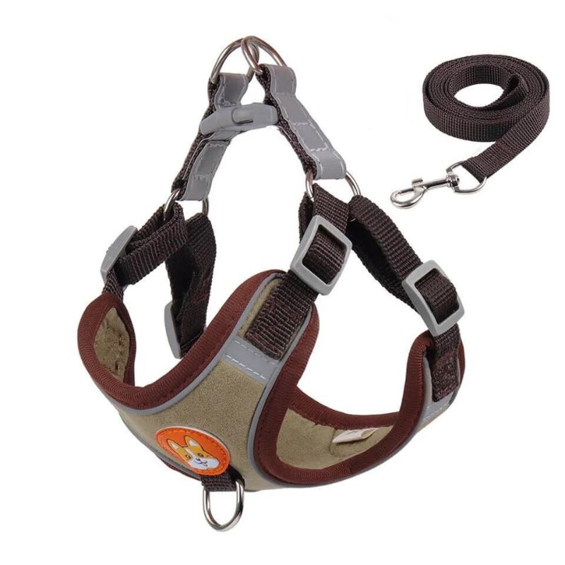 dachshund space shop doxie reflective harness leash