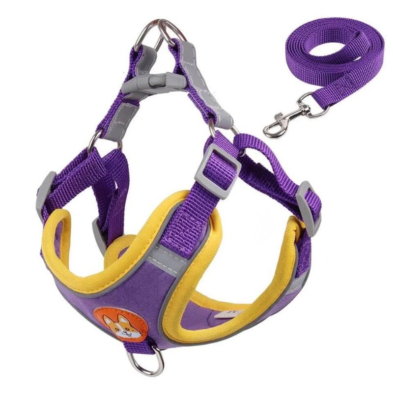 dachshund space shop doxie reflective harness leash