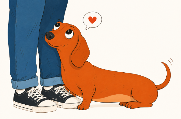 why are dachshunds so needy dachshund space