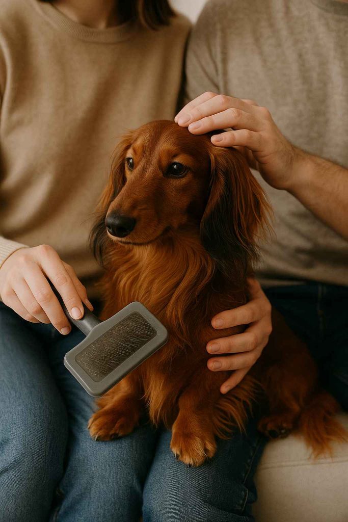 do dachshunds shed dachshund space