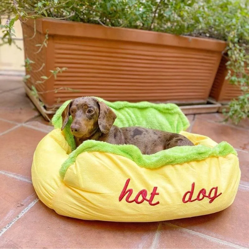 dachshund space shop hot dog dach bed