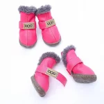 dachshund space shop winter leather dachshund snow boots