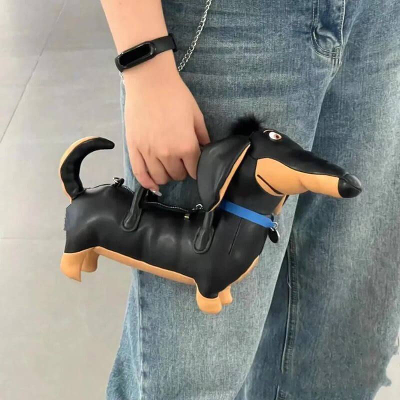 dachshund space cute dachshund handbag