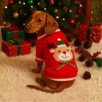 knitted winter holiday sweater