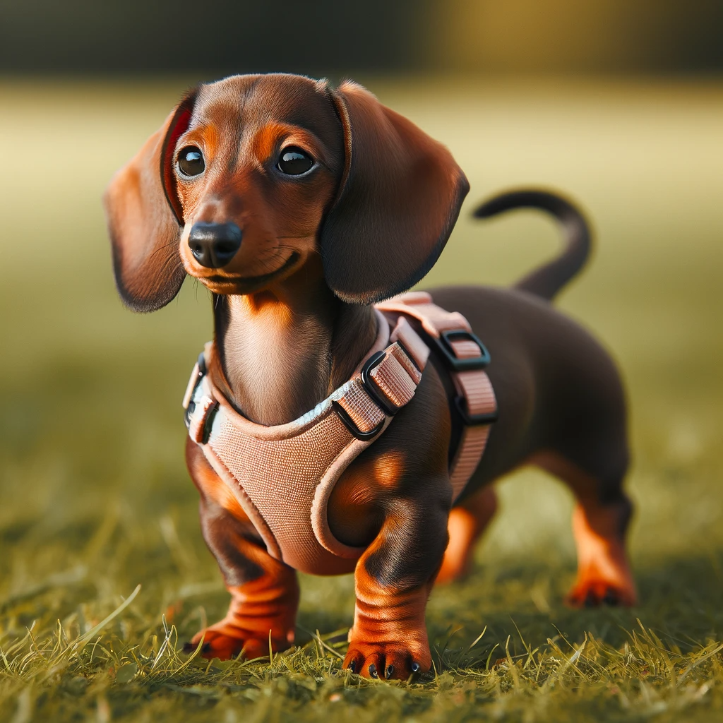 mini dachshund harness