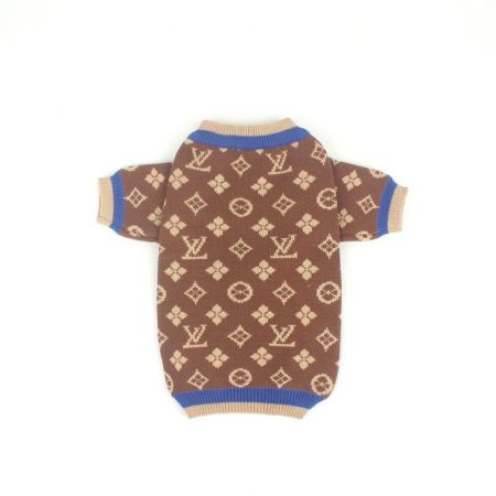 brown sausage dog sweater
