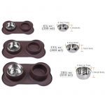 antislip dachshund bowl