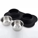 antislip dachshund bowl