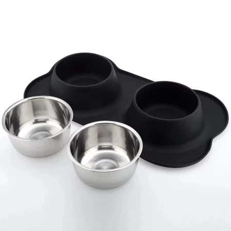 antislip dachshund bowl