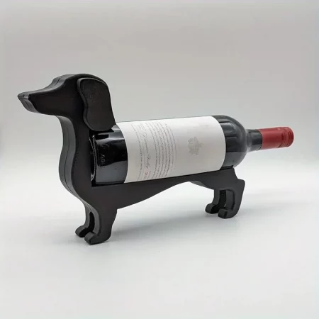 winedog dachshund bottle holder