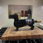 winedog dachshund bottle holder
