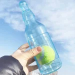dachshund bite beer bottle