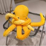 plush octopus dachshund toy
