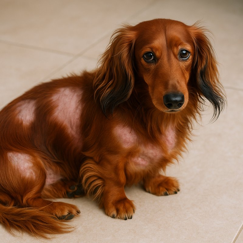 dachshund hair loss dachshund space