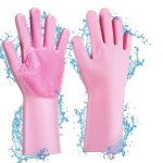 dachshund silicone grooming glove