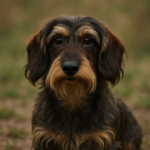 silky_wire_haired_dachshund_dachshund space