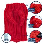 dachshund devil snood hat