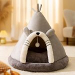 cozy teepee dachshund bed