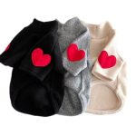 dachshund love patch sweatshirt
