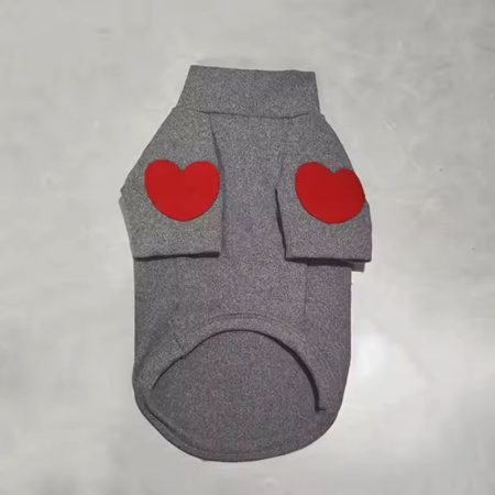 dachshund love patch sweatshirt