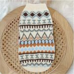 dachshund nordic knit sweater