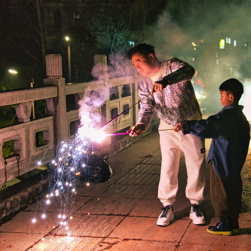 dachshunds and fireworks