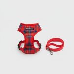 plaid doxie harness