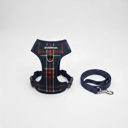 plaid doxie harness