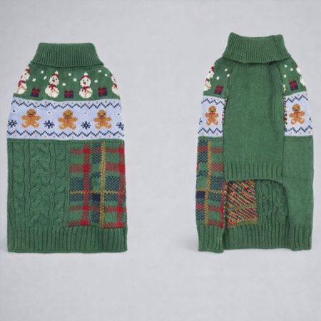 christmas dachshund sweater