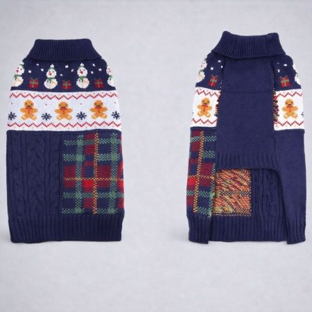 christmas dachshund sweater
