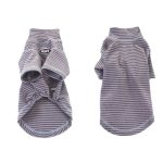 cocoa stripe doxie-t-shirt