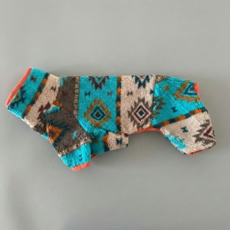 dachshund fleece dog jumpsuit