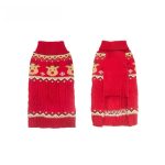 rudolph cozy knit dachshund sweater