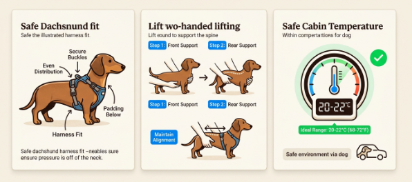 dachshund car seat dachshund space