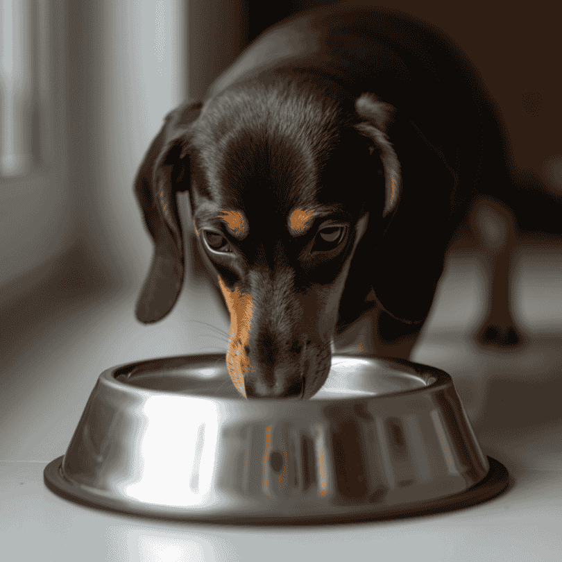 dachshund space how much water should dachshunds drink