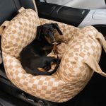 heartride dachshund car bed