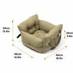 dachshund safenap car bed
