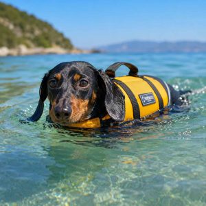 dog summer clothes dachshund space