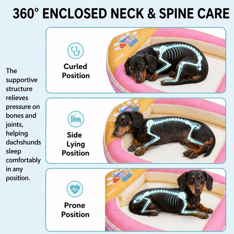 cooling dachshund boat bed