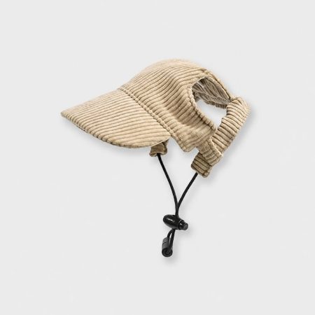 corduroy doxie summer cap