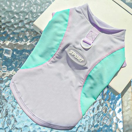 dachshund summer sport mesh vest