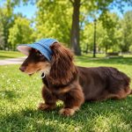 denim doxie summer cap
