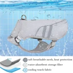 mesh dachshund cooling vest