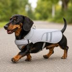 mesh dachshund cooling vest