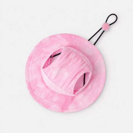 tie-dye-dachshund bucket hat