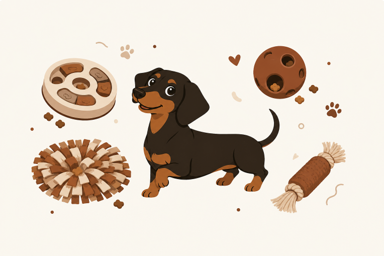 enrichment ideas for dogs dachshund space