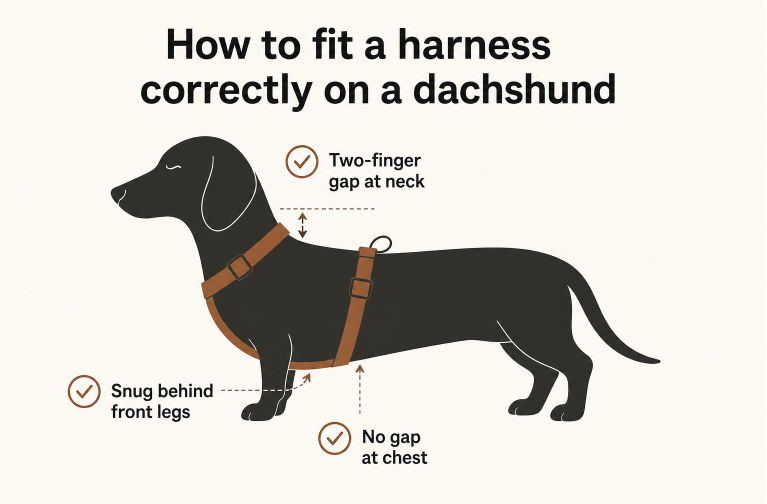 How to Stop a Dachshund Escaping Its Harness?